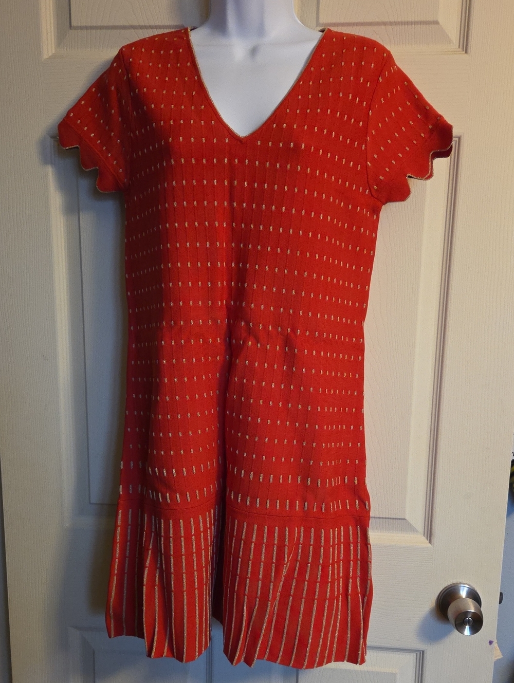 Ted Baker London Maciiey Stitch Detail Knit Dress Size 8